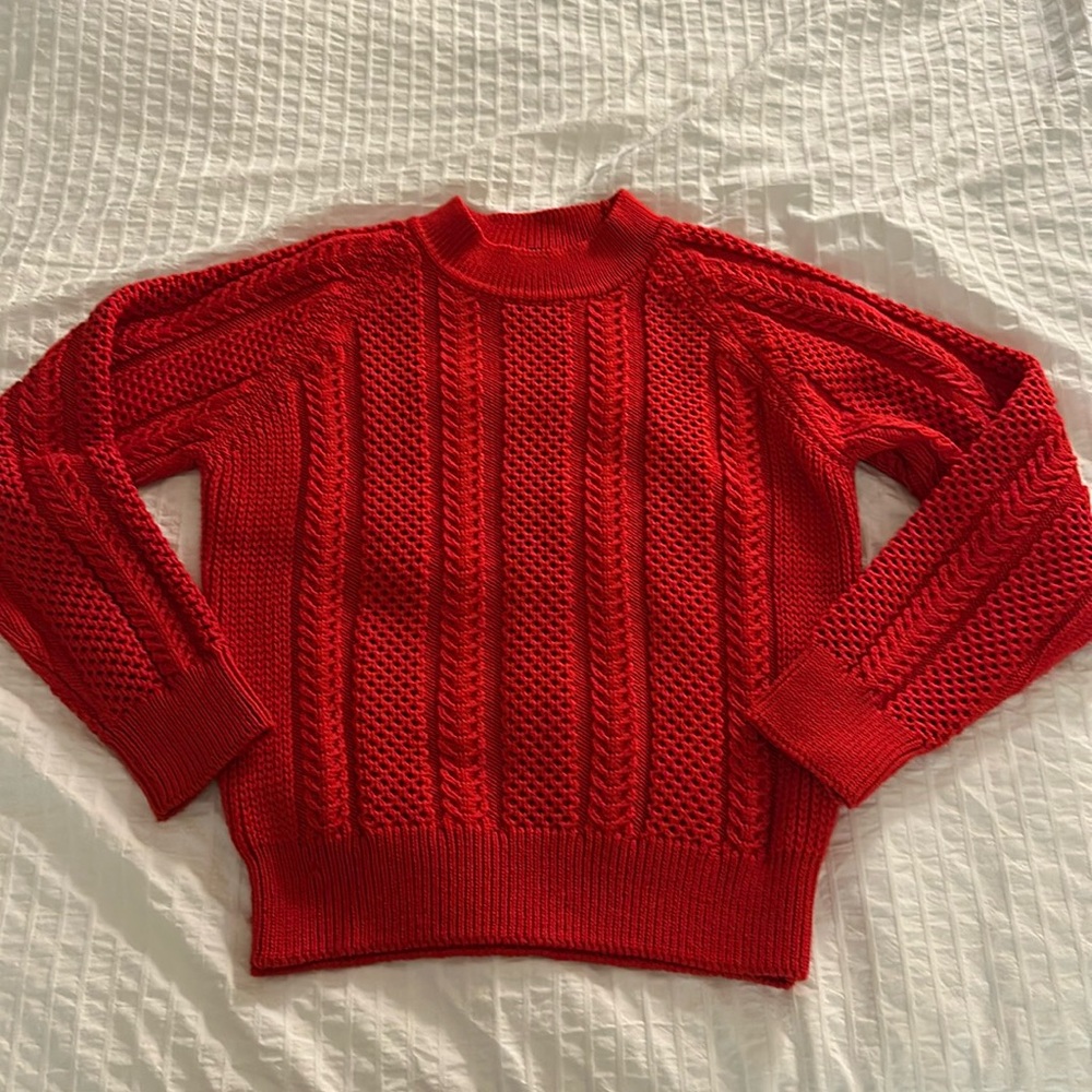 Giuliano Fujiwara Red Sweater